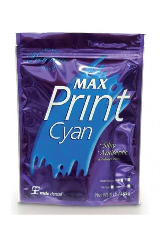 Alginato Dental Max Print Cyan