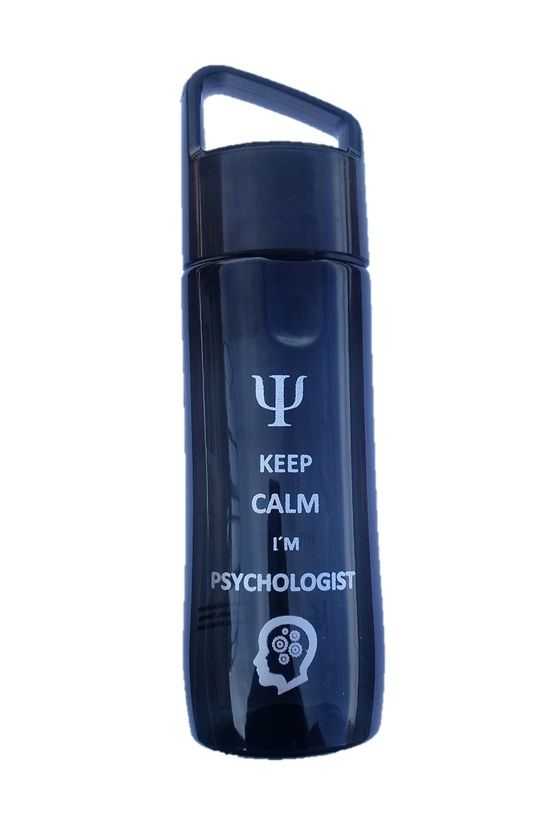 Ánfora Keep Calm Carry Im Psychologist. Azul
