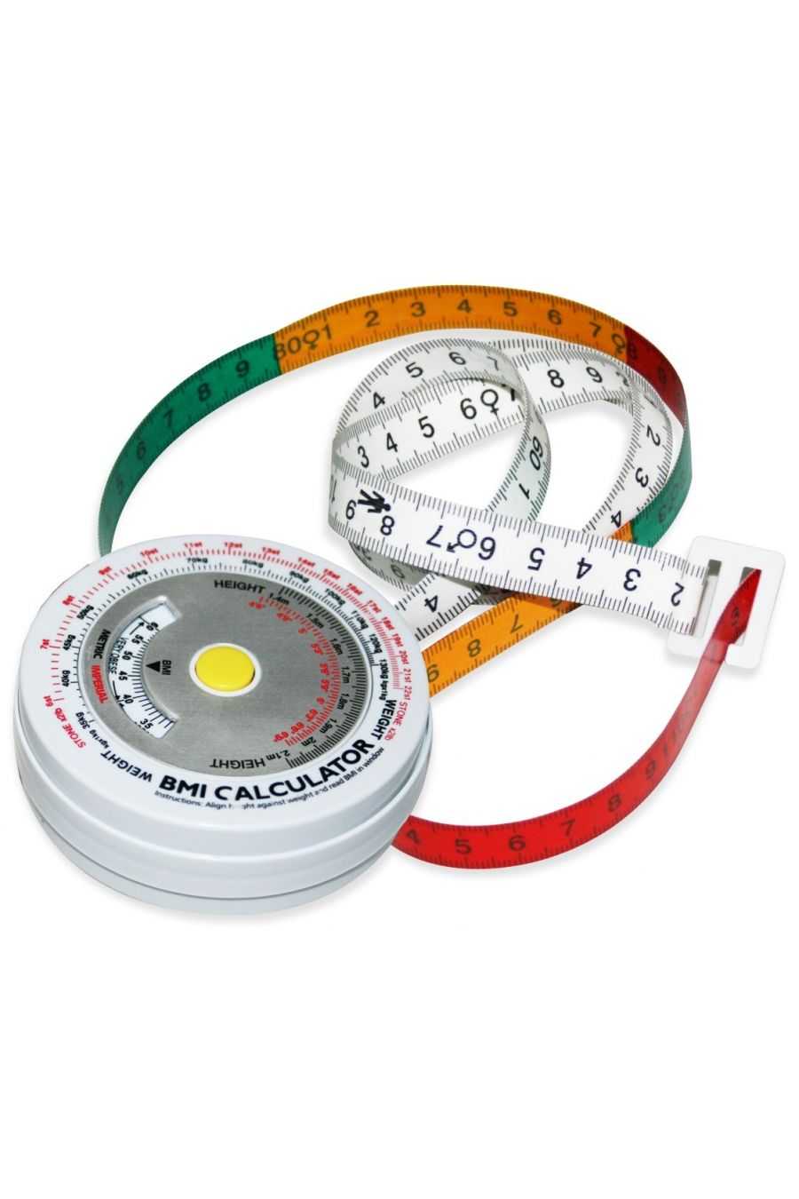 Cinta metrica corporal Metro costura medida de cinta 2 en 1 con escala cm y  pulgada, medición de ropa, grasa corporal & diy sizeband